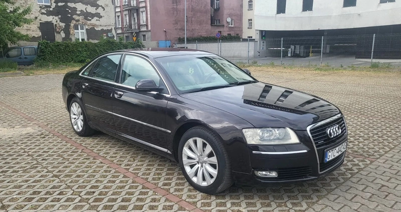 Audi A8 cena 33900 przebieg: 357000, rok produkcji 2009 z Kalisz małe 154